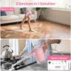 Czlife 13-in-1 Steam Mop, Handheld Steam Cleaner for Home and Floor Cleaning, Floor Steamers for Hardwood and Tile with Attachments, Electric Mop for Grout Laminate Couch Clothes Carpet, Corded view 2