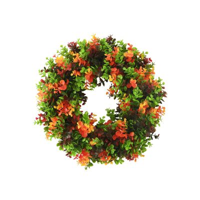 BlingBling5 Welcome Wreaths for Front Door Brighten Your Door with Our Colorful Eucalyptus Wreath - Ideal for Fall Outdoor Dcor and All Seasons! Perfect for Autumn Vibes Wreath Wall Decor