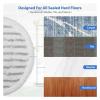 YHNNH Mop Pads,Compatible for Shark, S7000AMZ S7000 S7001 S7001tgtseries Steam & Scrub All-in-One Hard Floor Steam Mop Cleaning Cloths view 4