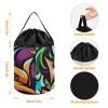 Building Block Storage Bag Graffiti Drawing Art Painted Tote Bag Shopping Or Travel Storage Bag view 2