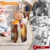 Building Block Storage Bag Chicken And Rooster Print Painted Tote Bag Shopping Or Travel Storage Bag view 3