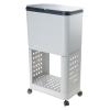 GRABAGECAN Trash Can, Durability Waste Container with Modern Look Feet Wheel for Household in Various Indoor Space view 1