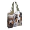 LPSRTWE Canvas Tote Bag Heavy Duty Handbags Reusable Grocery Shopping Bags Australian Shepherd Gift Bags for Women view 4