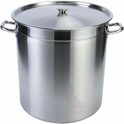 201 Stainless Steel Soup Pot for Commercial Or Domestic Use, Cover Cooker(40cm)