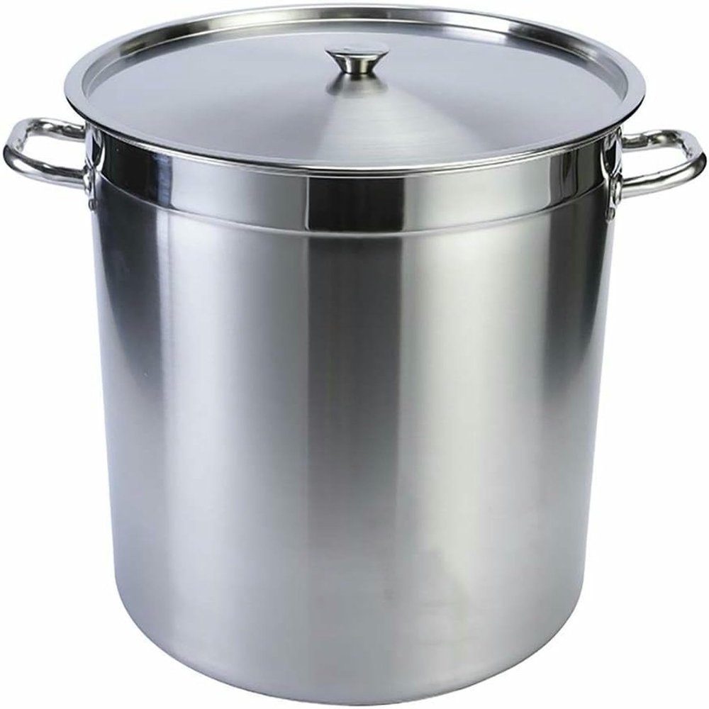 201 Stainless Steel Soup Pot for Commercial Or Domestic Use, Cover Cooker(40cm)