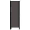 4 Panel Room Divider Anthracite Privacy Screen,Easy to Move: Featuring Foldable Design, Ideal for Bedroom or Room Compartment, Made of Premium Materials for Long Lasting Use view 4