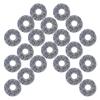 Orfdcnhlkc Vacuum Cleaner Accessories Round Mop Cloth. Compatible for Mijia 1S B116 / Omni 2 C102CN / B101CN Robot Vacuum Cleaner(20PCS) view 1