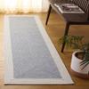 SAFAVIEH Braided Indoor/Outdoor Runner Rug 2'3"x8', Grey & Ivory BRA281F view 1
