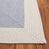 SAFAVIEH Braided Indoor/Outdoor Runner Rug 2'3"x8', Grey & Ivory BRA281F view 3