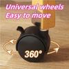 Leewertyu Storage Cart, 3-Tier Storage Trolley, Storage Carts with Wheels, Rolling Bookshelf, Wooden Storage Rack for Living Room, Study, Bedroom(Yellow,19.7 * 10.6 * 40.2IN) view 3