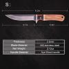 1 pcs Kitchen Butcher Knife 440 Stainless Boning Knife Cutter Handmade Slicing Cooking Chef Knife(Small) view 3