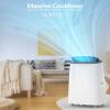 14,000 BTU Portable Air Conditioners Cools Up to 750 Sq.Ft, 3-IN-1 Free Standing Cooling AC Unit with Fan & Dehumidifier, Includes Remote Control & Window Kit, Smart/Sleep Mode, Auto Swing, 24H Timer view 3