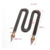 ToolRise Finned Heating Element Air Finned Heater 304SS 220V Tubular Heating Element 1.5KW 2KW 2.5KW 3KW 3.5KW Copper Thread Electric Stove Heat Duct(Dark Grey) view 2