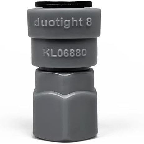 1pc KegLand Quick-Connect Bottle Filler 8mm to FFL 1/4 Threaded Joint for Homebrewing - Leak-Resistant devise