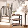HIONJIN Kitchen Cart 3 Shelf Mobile Kitchen Serving Cart Trolley Cart Kitchen Cart Utility Cart view 3