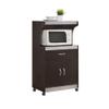 HIONJIN WoodMicrowave Kitchen Cart, 15.75 X 24.00 X 45.00 view 1