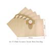 5pcs Vacuum Cleaner Accessories Disposable Dust Bags,Compatible For T3 FlashUniversal 20L/15L/30L Vacuum Cleaner view 2