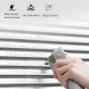 Aluminum Venetian Mini Blinds - 1" Slats Room Darkening Window Shades, Waterproof for Indoor Window, Kitchen, Home Office, Light Filtering Privacy Blinds(Black,54" W x 60" H) view 3