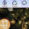 Gutter Light Hooks 280pcs Christmas Light Clips Outdoor -Weatherproof Christmas Light Hangers Gutter Hooks for Christmas Holiday(White) view 4