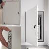 Blazea Wall Access Panel Insulation Cover Lockable, Sealed Soundproof Inspection Hatch for Air Condition/Water Valve/Wires, Large Metal Access Door White(28x38in) view 1