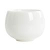 AERWYTRFS Small Tea Cups Single Kung Fu Porcelain Drinking Tea Cup Small Ceramic Personal Host White Handmade Kungfu Teacup view 1