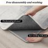 Dalumian Large Area Rug Floor Heater, Removable Washable Heated Rug, Graphene Floor Heater, Adjustable Temperature, Smart Space Heater for Office Living Room Yoga Room(D,80 * 160cm) view 2