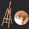 Display Easel Stand, Wooden Easel Portable Folding Easel Lightweight Easel Tripod for Wedding Signs, Posters and Adverti (B 56 * 85 * 149CM) view 3