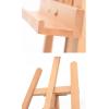 Display Easel Stand, Wooden Easel Portable Folding Easel Lightweight Easel Tripod for Wedding Signs, Posters and Adverti (B 56 * 85 * 149CM) view 4