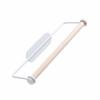 Pilipane Paper Towel Holder Wall Mounted Multifunctional Kitchen Organizer for Paper Towels Cling Film Towels Iron and Beech Wood White view 4