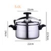 22cm explosion-proof Pressure Cooker Aluminum Pressure Cooker Cooking Pot Kitchen Tool view 2