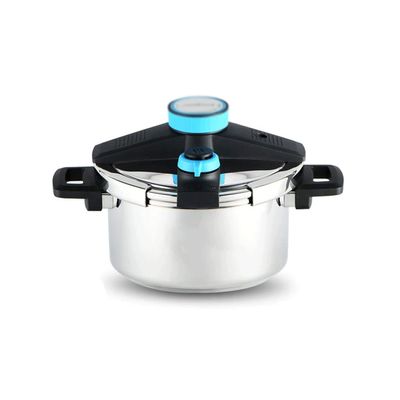 Stainless Steel Household Gas Pressure Cooker Explosion-proof Induction Cooker Universal Multi-purpose Pot 100kpa(7L)