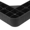 4 Pcs Plastic Support Feet Small Furniture Legs Heavy Duty Foot of Bed Replacement for Sofa Couch(15.50X15.50X5.00CM) view 4