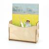 MotiveTech Wooden Display Rack for Magazines and Flyers on Countertop, 12x7x17cm view 4