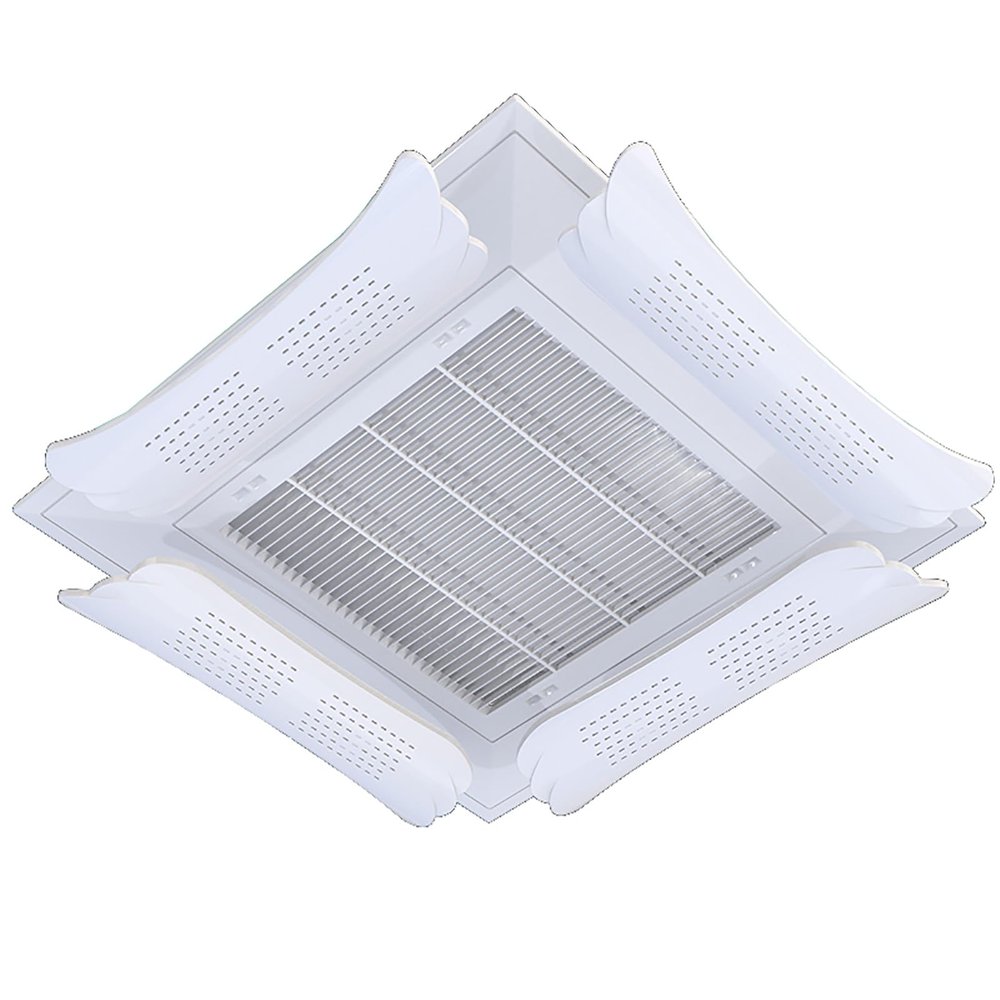 ZGWQR Air Vent Deflector Universal Anti Direct Blowing Retractable Air Conditioner Vent Deflector for Ceiling Cassette AC Unit Telescopic 4 Pcs