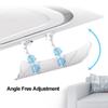 ZGWQR Air Vent Deflector Universal Anti Direct Blowing Retractable Air Conditioner Vent Deflector for Ceiling Cassette AC Unit Telescopic 4 Pcs view 3