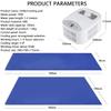 HYUIO Electric Water-Cooled Mattress System, Water Cool Mat Mattress Cooler, Water Cooling Pad for Hot Sleeper and Night Sweat, Cool Down 3-8(160 * 140cm) view 3