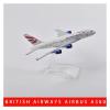 Display Scale Aircraft 16cm 1/400 for British Airways A380 Aircraft Model Diecast Metal Airplane Collection Souvenir Suitable for Gift Giving view 4