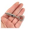 BMXZH 1.5mm Wire Rope Spring Hook Adjustable Hanging Clothesline Fixed Guardrail Lock Lifting Code Double Hole Telescopic(0.5 Meter,Type E) view 3