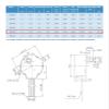CWCKDJDH 1Pcs 35BYJ46 Step Motor Phase Wire Nema 14 Stepper Nema14 for Drinking Air Conditioner Dehumidification Purify Monitor view 3