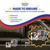 Beagle Magnets - Cute Dog - Puppy Breed - Fridge Decor - 2 Pack - 5" Wide Design - Sticks to Fridges, Lockers, Toolboxes & More - Made in USA - AQM1683 view 3