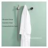 Bathroom Vertical Heated Towel Rail Bathrobe 2 Rack Electric Smart Thermal Bar Hidden Towel Warmer(Brushed Nickel,Other_110V) view 3