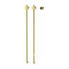 Bathroom Vertical Heated Towel Rail Bathrobe 2 Rack Electric Smart Thermal Bar Hidden Towel Warmer Towel Wire Heated(Brushed Gold,Other_110V) view 1