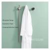 Bathroom Vertical Heated Towel Rail Bathrobe 2 Rack Electric Smart Thermal Bar Hidden Towel Warmer Towel Wire Heated(Brushed Gold,Other_110V) view 3