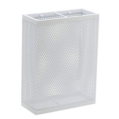 Umbrella Rack, Umbrella Holder Indoor Umbrella Stand Rectangular Metal Umbrella Stand Space Saving Rain Collection OrganizerBianco