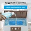 Swamp Cooler, Evaporative Cooler, 4 Ice Box & 12.1 Gal/ 55 L Tank for Long Cooling, 3 Speeds, Portable Cooling AC Fan, 120Auto Oscillation, for Patio Garage Commercial Use view 3