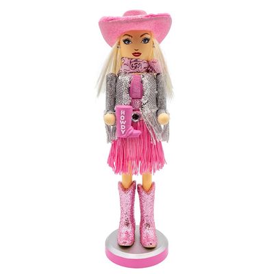 Kurt Adler 12" Honky Tonk Cowgirl Nutcracker