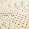 100% Natural Latex Mattress, Pressure Relieving, Sleeps Cool, Supportive for Single Bed & Dorm, Full Size 54"75"3", Eco-Friendly Natural Rubber Mattress. view 2