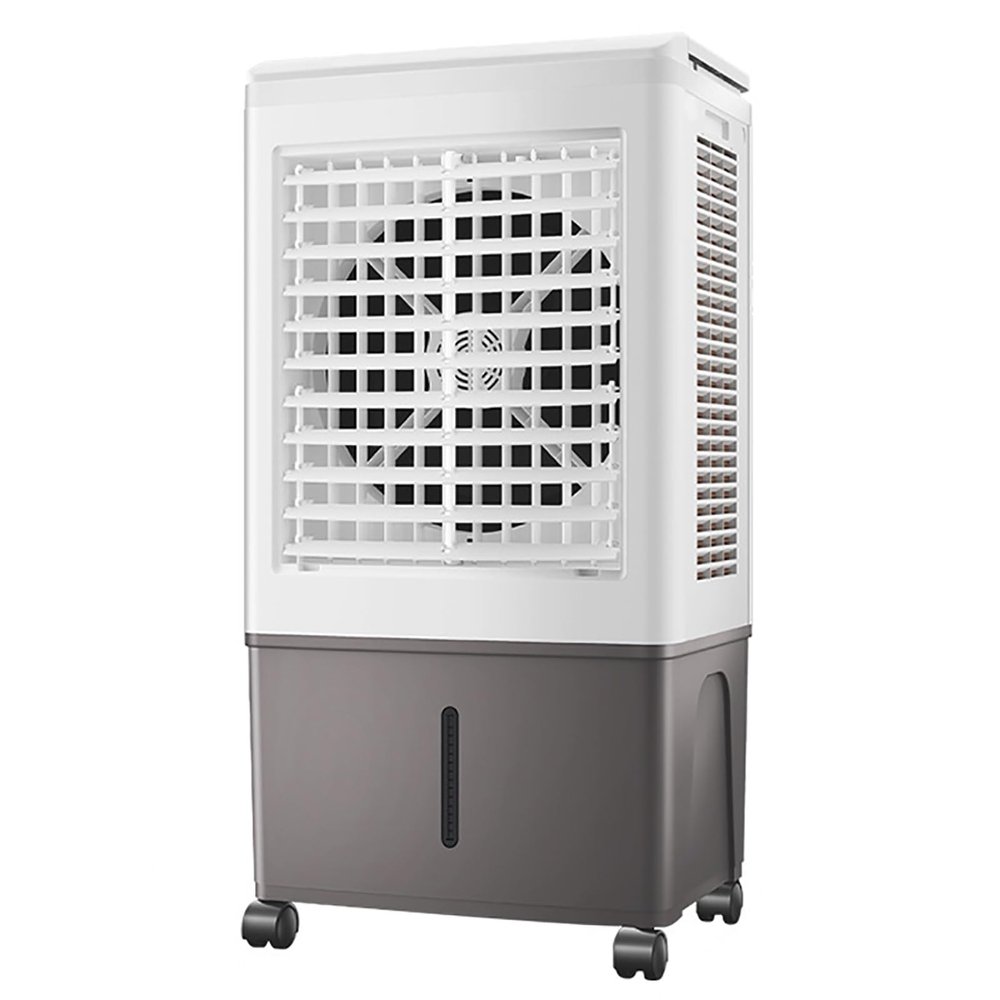 3-In-1 Commercial Evaporative Air Cooler, Swamp Cooler with 50L Tank, Air Cooling Fan with 3 Speeds, 120 Oscillation, 7.5 Hours Timer, Remote Control, for Home Commercial Industrial