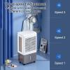 3-In-1 Commercial Evaporative Air Cooler, Swamp Cooler with 50L Tank, Air Cooling Fan with 3 Speeds, 120 Oscillation, 7.5 Hours Timer, Remote Control, for Home Commercial Industrial view 3