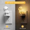 L LOHAS LED Plug in Night Light for Kids,2-Pack 3D Cute Puppy Night Lights with Dusk to Dawn Sensor,1600K/2700K/5000K 3CCT Dog Night Light,Christmas Birthday Gift Nightlight for Kids,Room Decor view 3